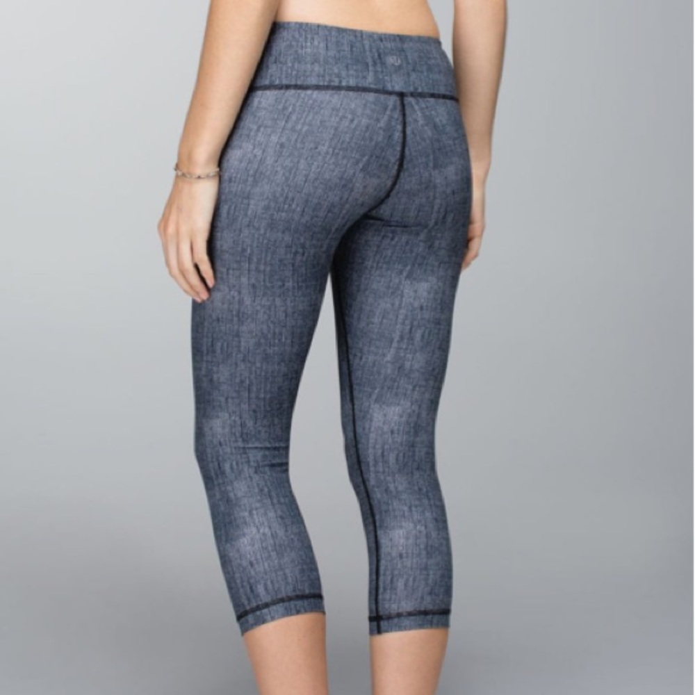Lululemon Wunder Under Crop *Full-On Luxtreme